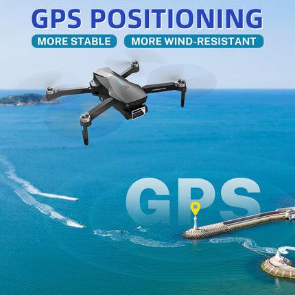 HANNVIW H220 GPS drons ar 4k kameru pieaugušajiem, zem 249 g, RC kvadrokoptera 5G FPV pārraide, bezsuku motors, liels darbības rādiuss, vieda atgriešanās, vietas režīms, sekošanas režīms iesācējiem