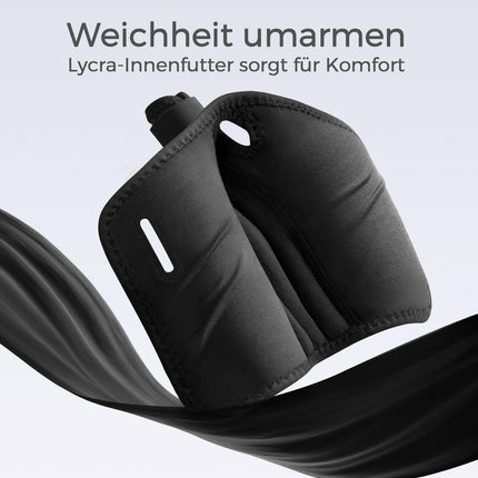 FREETOO ergonomisks īkšķa balsts labajai un kreisajai pusei, elpojošs un mīksts īkšķa šinas, īkšķa ortoze osteoartrīta, tendinīta, īkšķa nolaupīšanas gadījumā, sievietēm un vīriešiem, S/M, melns/balts