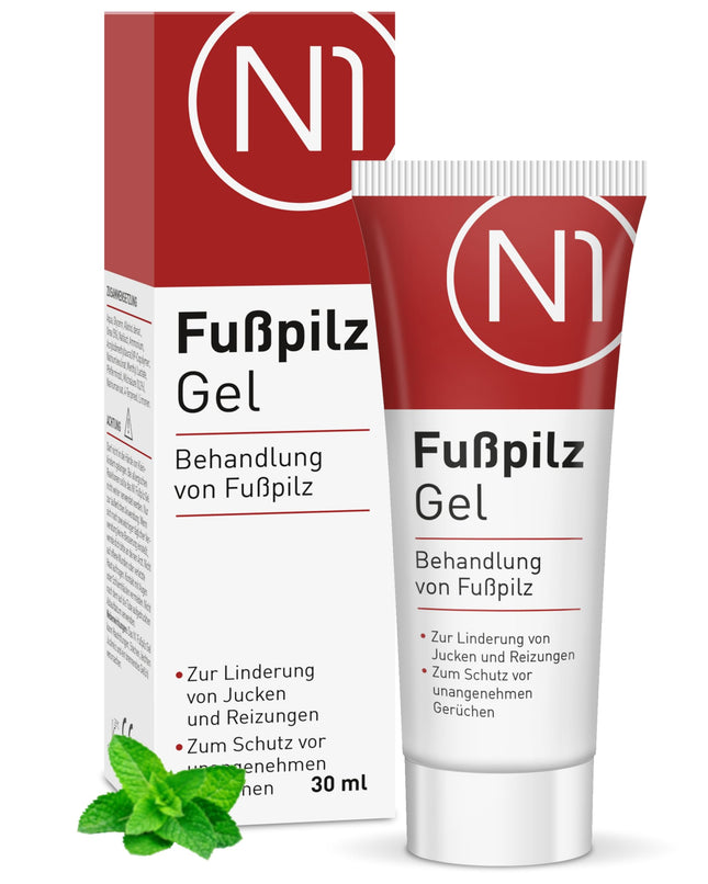 N1 gels pret sportista pēdu 30 ml - medicīniska ierīce - mazina niezi un aizsargā pret nepatīkamām smakām - krēms pret sportista pēdu ar aktīvo vielu Natilact - spēcīgs līdzeklis pret sportista pēdu