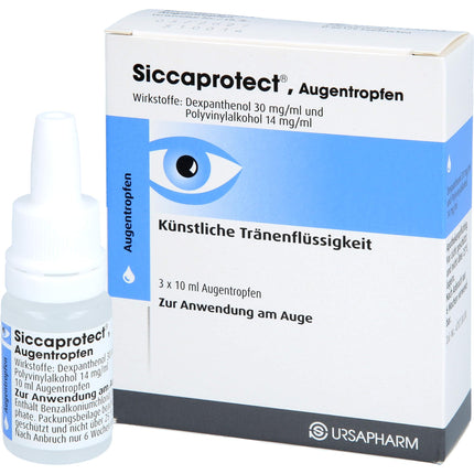 SICCAPROTECT acu pilieni 3 x 10 ml