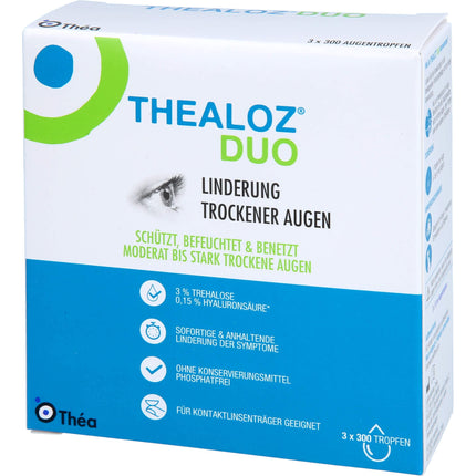 THEALOZ Duo acu pilieni 3x10 ml