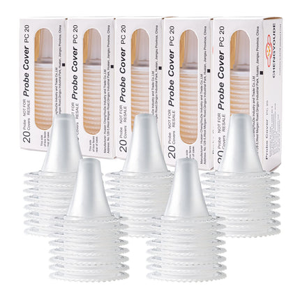 200 gabali Braun drudža termometra aizsargvāciņi, rezerves aizsargvāciņi, drudža termometrs ausij, vienreizējās lietošanas pārvalki, ausu termometra aizsargvāciņi visiem Braun ausu termometriem