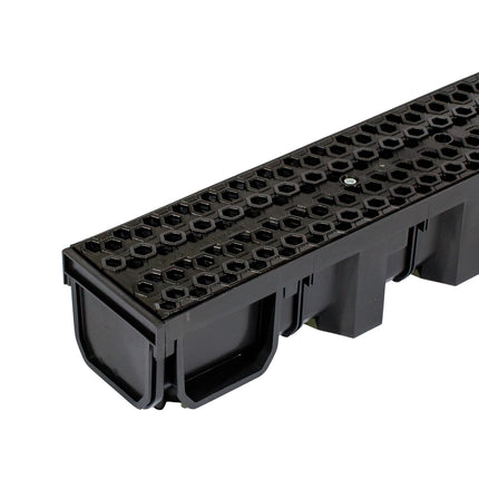 ScarMaxx - Drenāžas kanāla gala gabalu komplekts, 2 gab. - izgatavots no plastmasas - 2 x gala vāciņi drenāžas kanāliem ar 115 mm augstumu