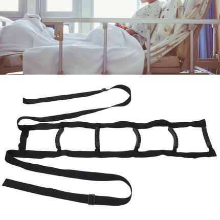 Gultas kāpnes, palīggultas kāpnes, 3,8 cm platas, regulējamas gultas kāpnes, palīgvirve vecāka gadagājuma pacientiem, virvju kāpnes stāvēšanai veselīgas aprūpes sniegšanai