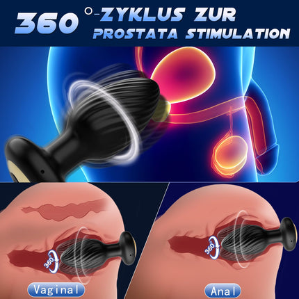 Anālie vibratori vīriešiem. Anālais aizbāznis vīriešiem, prostatas stimulācija vīriešiem. Anālā aizbāžņa seksa rotaļlieta vīriešiem ar 7 rotācijas 7 vibrācijas, Anālā aizbāžņa seksa rotaļlieta pāriem. Dibena aizbāžņa seksa rotaļlieta.
