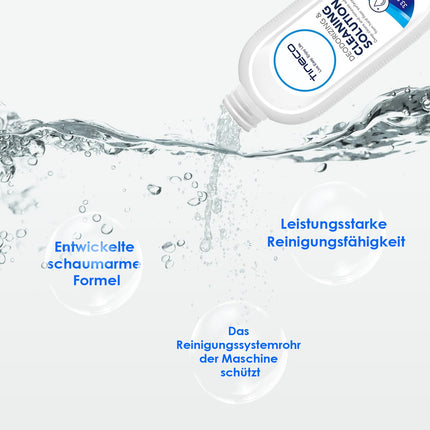 Tineco daudzvirsmu grīdas tīrīšanas līdzeklis 2 l Tineco mitrās un sausās tīrīšanas putekļsūcējam, iFLOOR Y2/iFLOOR 5/S5t/Stretch S6/Switch S7/S9 Artist/S7 S5 S6 sērijai (IZŅEMOT S5 Steam un S7 Steam), 1 l*2