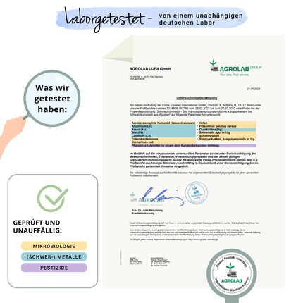 Organiskās melnās ķimenes eļļas kapsulas | Bez želatīna | 1000 mg ēģiptiešu eļļas | Linolskābe + timohinons | Vegavero® ražots Vācijā | Nigella sativa | 180 gabali