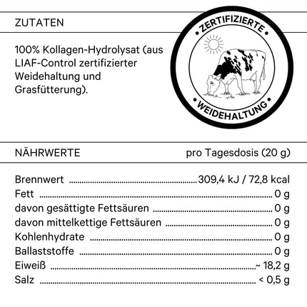 Primal State® kolagēna pulveris [460 g] - bezgaršīgs - augstākās kvalitātes kolagēna hidrolizāts - 1. un 3. tipa peptīdi - lieliska šķīdība