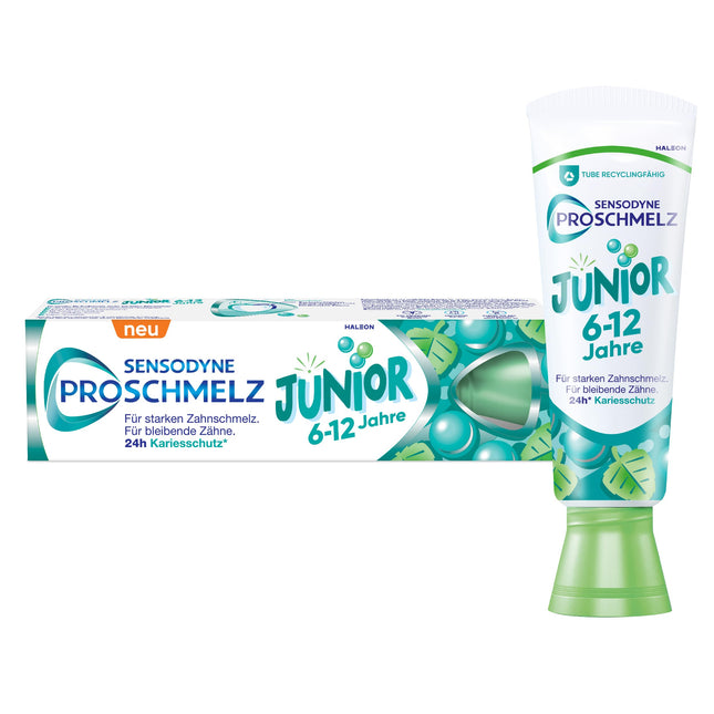 Sensodyne ProEnamel Junior zobu pasta, 6-12 gadi, stiprai zobu emaljai, 75 ml