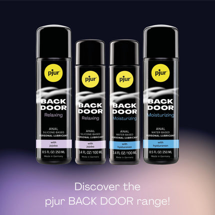pjur BACK DOOR Relaxing - anālais lubrikants uz silikona bāzes - intensīvam anālajam seksam - īpaši ilgstoša lubrikācija (100ml)