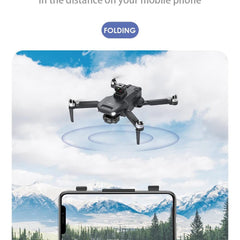 LUXWALLET Libra X Dodge - Šķēršļu novēršanas sensors - Drons kvadrokopters - 30Km/h - WiFi GPS 1.2KM - 3 asu stabilizators - Full HD kamera