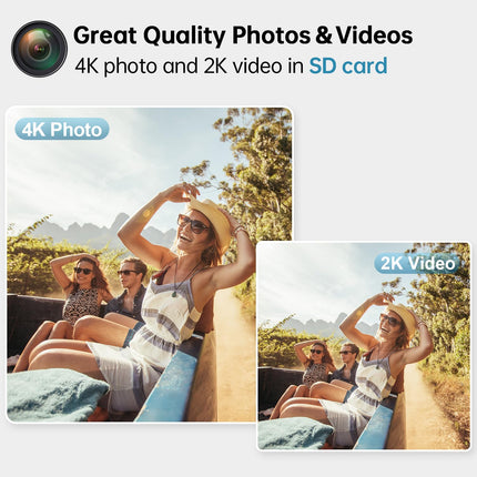 Loolinn | Drons ar 4K kameru kā dāvana pieaugušajiem un bērniem, kas vecāki par 12 gadiem - svars zem 250 g, 4K fotoattēli, 2K video, viedais GPS atgriešanās lidojums, sertificēts C0 sertifikāts (dāvanas ideja)