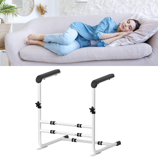 Aufstehhilfe, Couch-Stuhl-Aufstehhilfe für Senioren, Aufstehhilfe für Senioren, Couch-Hebehilfe, 6 Höhenverstellbar, Breitenverstellbar, Sicherheitshaltegriff für Patienten, Senioren und Behinderte
