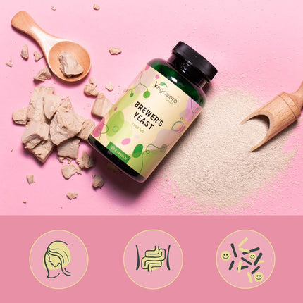 Alus raugs 2500 mg | Ar biotīnu veselīgai ādai, matiem un nagiem | 100% dabīgs bez piedevām| Laboratorijā pārbaudīts | Vācu produkcija | 120 lielas devas kapsulas | Vegāns | Vegavero®