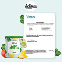 Daily Greens superēdiena pulveris (300 grami) alternatīva Athletic Greens | Vitamīni, minerālvielas, vegānu olbaltumvielas un šķiedrvielas | Smūtijs
