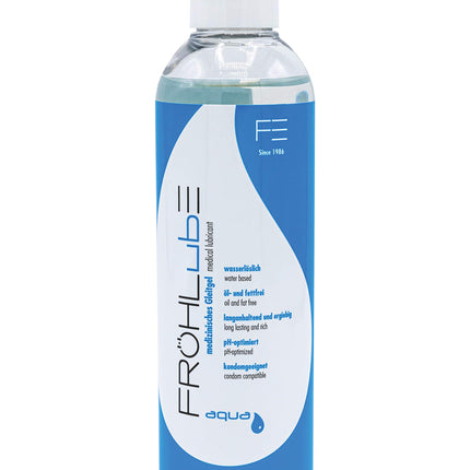 Fröhle FRÖHLubE Aqua medicīniskais lubrikants, caurspīdīgs, neitrāls, 250ml