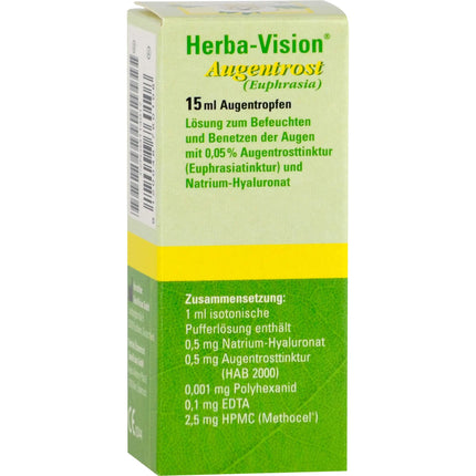 Herba-vision acu pilieni "Eyebright", 15 ml