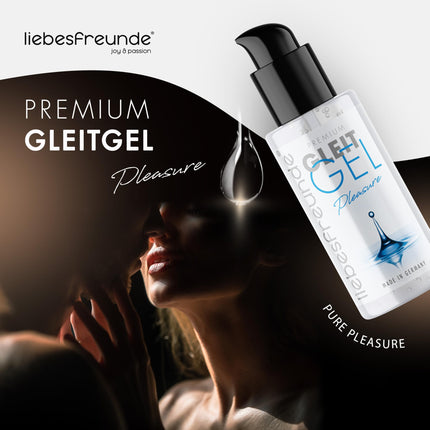 Liebesfreunde® lubrikanta gels seksam un seksa rotaļlietām - īpaši gluds - lubrikants uz ūdens bāzes, 100 ml