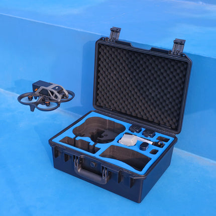 Lykus Titan AT110 ūdensnecaurlaidīgs pārnēsāšanas futrālis DJI Avata, Goggles 2 un FPV tālvadības pultij, atbalsta līdz 9 Avata baterijām un 3 Goggles baterijām [TIKAI futrālis]