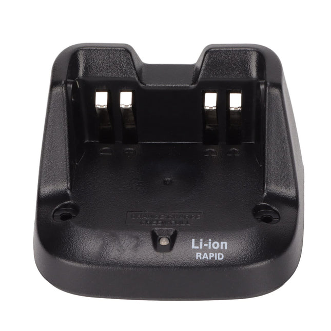 Ātrais galda lādētājs IC-V8E V80 F3003 F3002 F4001 IC-T70A un citām rācijām, piemērots BP265 ​​litija jonu akumulatoram (Nr. 1)
