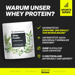 Sūkalu proteīna pulveris – vaniļa – 1 kg – 24 g proteīna vienā porcijā – nav pārāk salds, tikai dabīgas garšas – augsta deva – ražots Vācijā un laboratorijā pārbaudīts