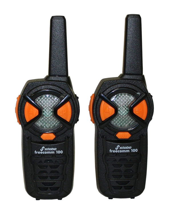 Stabo Elektronik 20100 - Stabo Freecomm radio mobilais tālrunis, melns