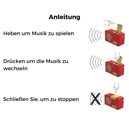 OER mūzikas atskaņotājs (demences radio) Mūzikas kaste demences pacientiem, senioru radio ar ērtu lietošanu, īpaši senioriem ar Alcheimera slimību, dāvana cilvēkiem ar demenci, demences līdzeklis