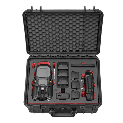 TomCase ceļojumu izdevuma maciņš DJI Mavic 3 / Mavic 3 Pro / Mavic 3 Classic, DJI RC / RC Pro kontrolierim un piederumiem - akumulatora uzlāde maciņā, ūdensizturīgs āra maciņš IP67 - ražots Vācijā