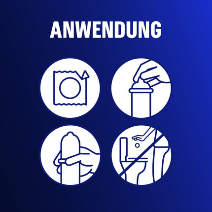 Durex Performa prezervatīvi – ar 5% benzokaīna gelu un anatomisku, viegli uzvelkamu formu ar rezervuāru ērtai valkāšanai – 12 gab. iepakojumā (1 x 12 gab.)