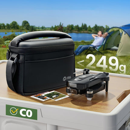 Holy Stone HS460 GPS drons ar 4K kameru iesācējiem, 26 min. Ilgs lidojuma laiks, bezkontaktu motors, sekojiet man, atgriešanās, 5G FPV pārraide, salokāms kameras drons, kas sver mazāk par 249 g, paredzēts pieaugušajiem