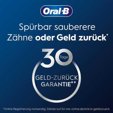 Oral-B Vitality Pro elektriskā zobu birste, 1 birstes galviņa, 3 tīrīšanas režīmi zobu kopšanai, Braun dizains, melna