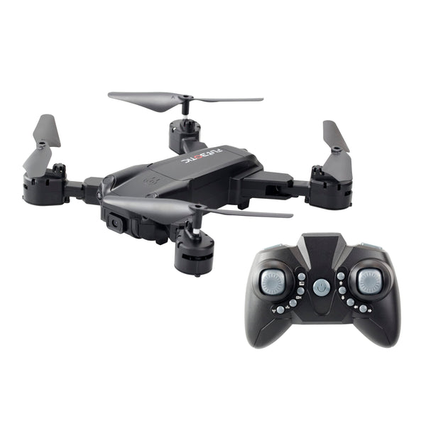 FLYBOTIC salokāms drons Tālvadības salokāms drons 33 cm, salokāms ar iebūvētu kameru, lidojoša rotaļlieta bērniem un pieaugušajiem, lietošanai iekštelpās un ārā, no 14 gadu vecuma