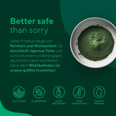 Organiskās spirulīnas tabletes – 600 tabletes (500 mg) – 4000 mg augsta deva – Organiskas aļģes no sertificētas bioloģiskās lauksaimniecības – Vegāns – TRUE NATURE®