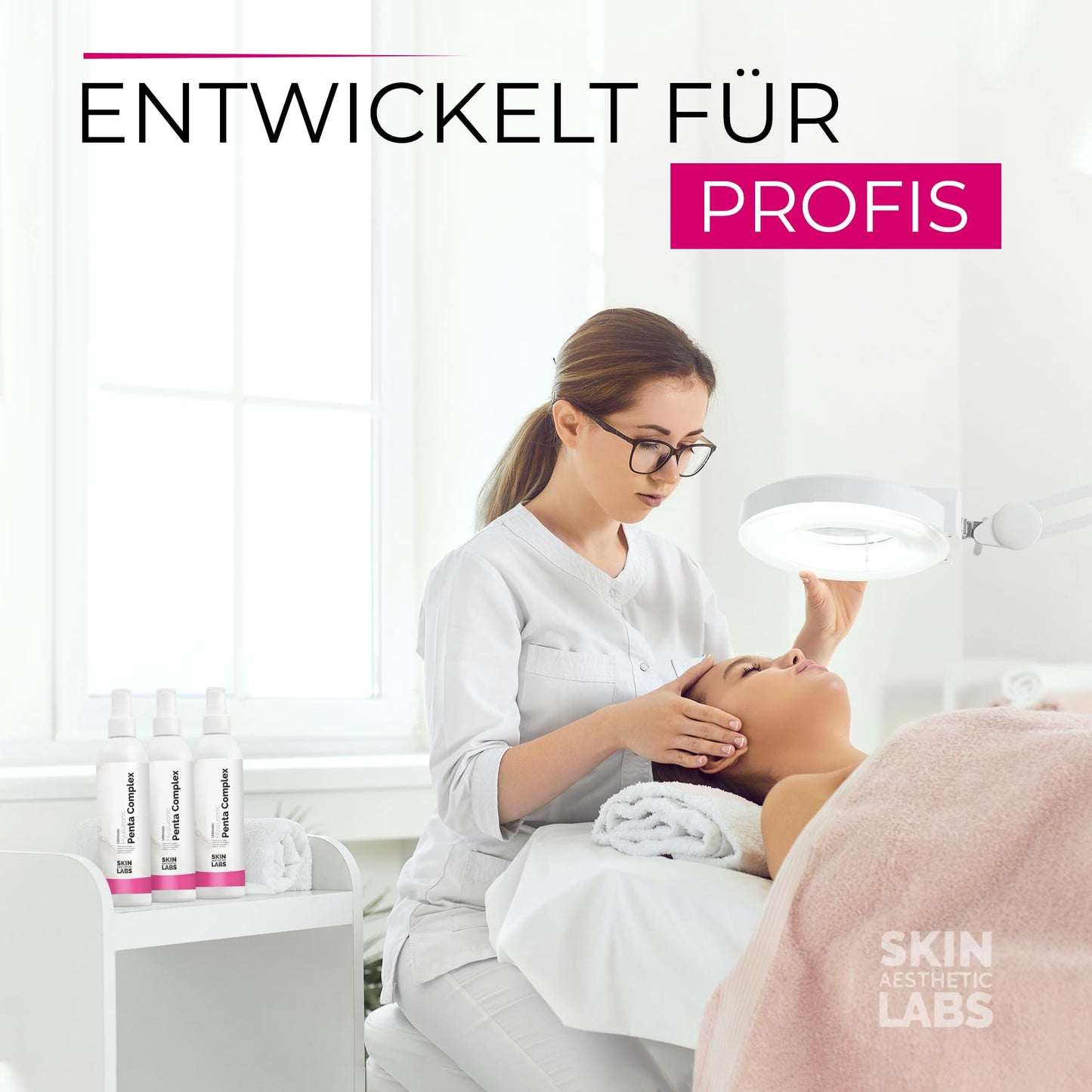 250 ml hialuronskābes seruma koncentrāts TESTA UZVARĒTĀJS • 5x hialuronskābe • Klīnikas izmērs • Pretnovecošanās gels ar C vitamīnu Pro • Skaidras ādas komplekss • Hipoalerģisks • Ražots Vācijā