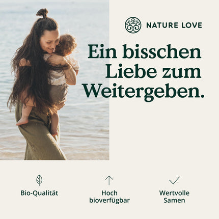 NATURE LOVE® Bioloģiskās grieķu sierāboliņa lapas - 240 vegānas kapsulas - Augsta deva ar 2600 mg dienā (650 mg vienā kapsulā) - Sertificēta bioloģiskā grieķu sierāboliņa lapa - bez nevēlamām piedevām, ražota Vācijā