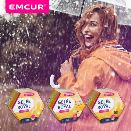 Emcur® Peru pieniņa 500 mg Zemeņu | Imunitātes ārstēšana bērniem
