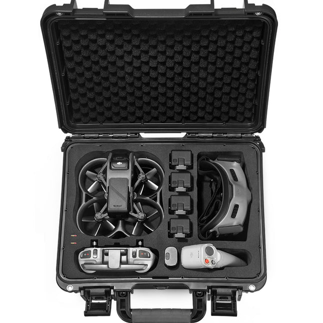 LEKUFEE ūdensnecaurlaidīgs korpuss DJI Avata 1 dronam, Fly Smart Combo, Goggles 2/V2/Integra, RC Motion 3/2, FPV Motion 3/2 un piederumiem (tikai pārnēsāšanas korpuss) (nav paredzēts DJI AVATA 2)