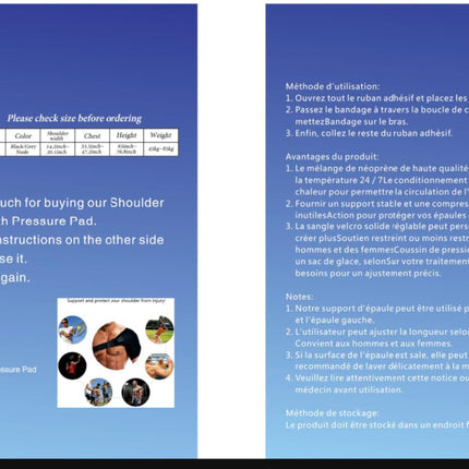 Plecu atbalsts ar spiediena spilventiņu vīriešiem un sievietēm, regulējams plecu atbalsts rotatora aproces plīsuma, tendinīta, dislokācijas gadījumā, der gan labajam, gan kreisajam plecam