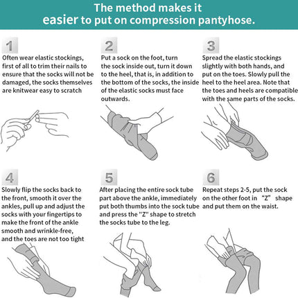 Evolyline medicīniskās kompresijas zeķes sievietēm un vīriešiem, zeķes ar augstu augšstilbu atbalstu un silikona joslu, 20–30 mmHg kompresijas zeķes gaisa ceļojumiem, sportam, pakāpenisks atbalsts varikozām vēnām
