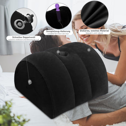 Aprobdsm Seksa pozas Spilvens un kauliņi Seksa spēles pieaugušajiem Pāriem Seksa rotaļlietas Dildo turētājs Seksa spilvens sievietēm G punkta pozīcijas spilvens Daudzfunkcionālas piepūšamas seksa mēbeles