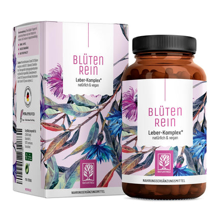 Tīrziedu piena dadža, artišoku, pienenes kapsulas - Aknu komplekss ar holīnu normālai aknu darbībai - Piena dadža augsta deva 80% silimarīns 200 mg - 120 kapsulas