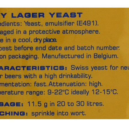 Fermentis Saflager S-189 11,5 g apakšējās fermentācijas alus raugs