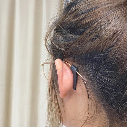 DIAONIAN 12 gabali 6 briļļu turētāju pāri ausīm, briļļu kājiņām, briļļu slīdēšanas aizbāznis, briļļu slīdēšanas aizbāznis, neslīdoši briļļu kājiņi, briļļu turētājs sportam, universāls, brillēm, saulesbrillēm, lasāmbrillēm