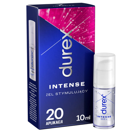 Durex Intense Orgasmic Gel - uz ūdens bāzes veidots stimulācijas gels intensīvākam orgasmam - 1 x 10 ml