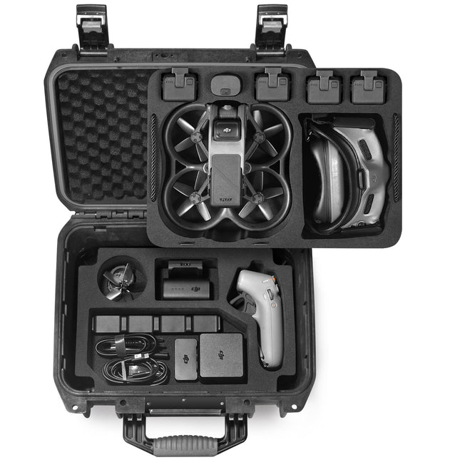 LEKUFEE ūdensnecaurlaidīgs pārnēsāšanas maciņš DJI Avata 1/DJI Goggles 2/DJI Goggles Integra/DJI RC Motion 2 un DJI Avata aksesuāriem (tikai maciņš) (nav paredzēts DJI AVATA 2)