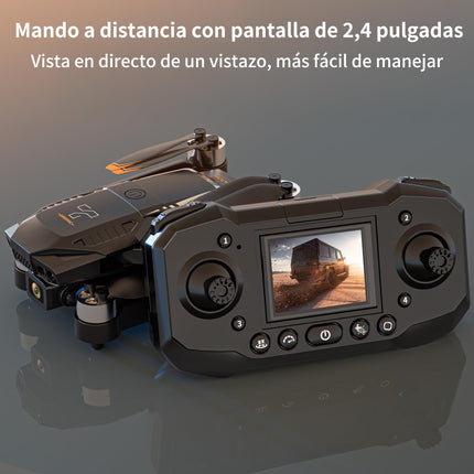 F205 drons ar kameru 2,4 collu ekrānam, bezkontaktu motora FPV drons pieaugušajiem, automātiska lidošana, žestu vadība, 8G SD ar karšu lasītāju, vienas taustiņa iedarbināšana iesācējiem