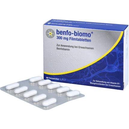 Benfo-biomo 300 mg apvalkotās tabletes 30 gab.
