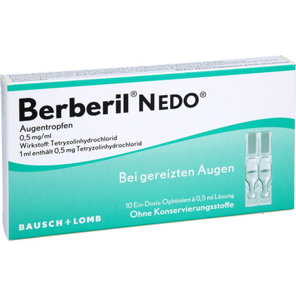 BERBERIL N EDO acu pilieni 10 x 0,5 ml