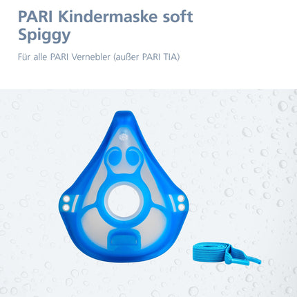 PARI bērnu maska ​​Soft Spiggy, 1 gab. Inhalācijas palīglīdzeklis