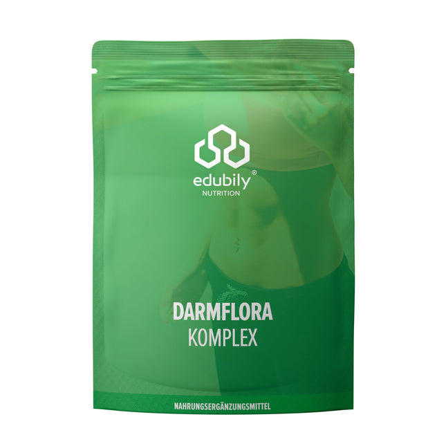 edubily nutrition® zarnu floras komplekss - rezistents dekstrīns ar biotīnu un 7 baktēriju kultūrām. L. plantarum, L. reuteri, S. thermophilus, B. lactis, B. longum, B. infantis &amp; B. adolescentis - 250g